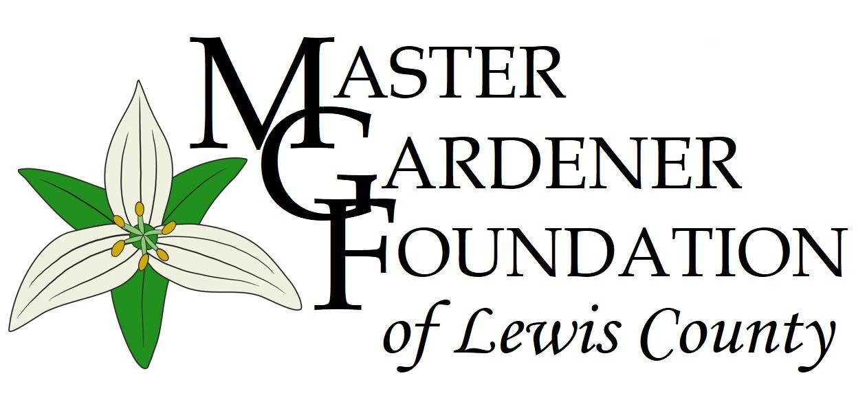 Master Gardener Foundation of Lewis County Logo - trillium flower